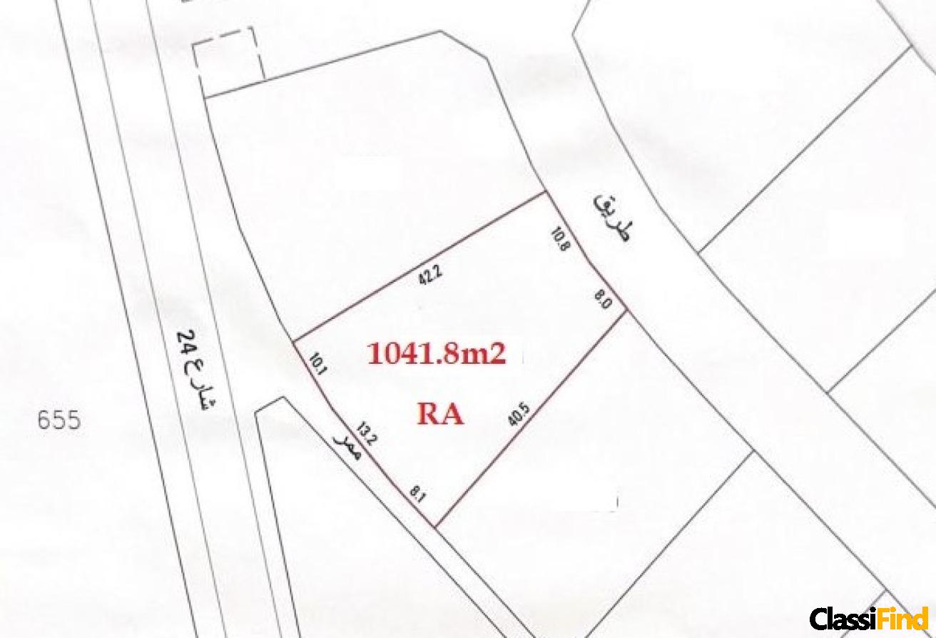 RA land for sale in Al Lawzi – BD18/f2 -1042m2