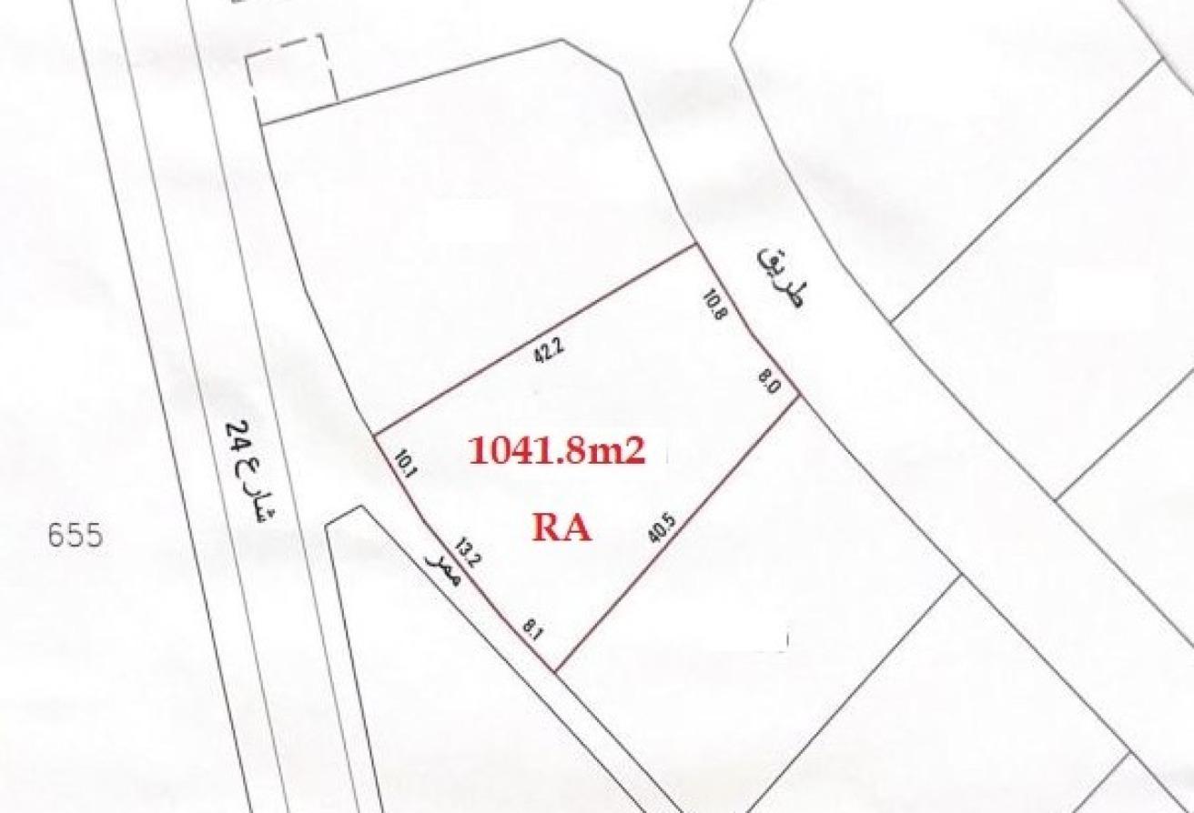 RA land for sale in Al Lawzi – BD18/f2 -1042m2