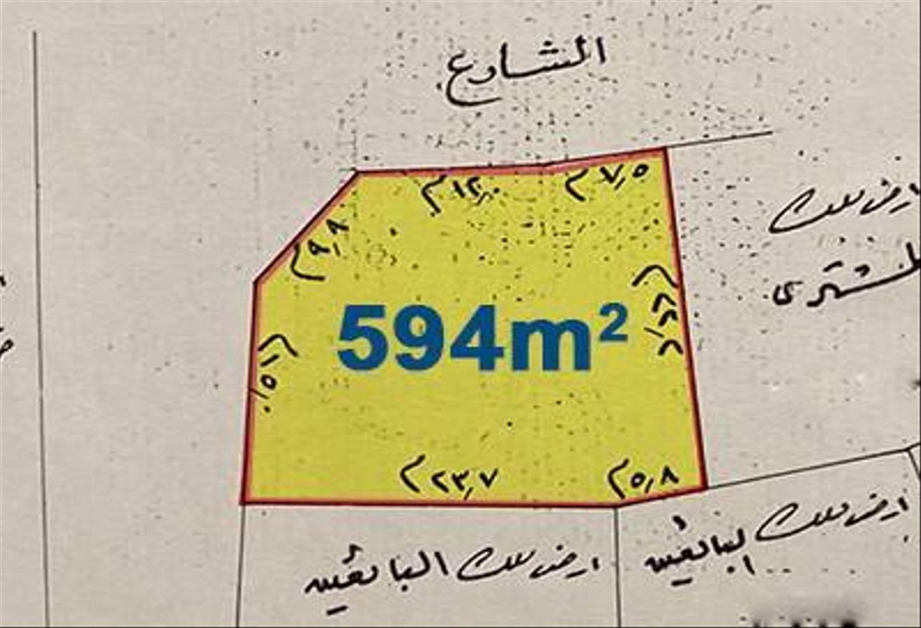 RB Land For Sale in Janabiyah, Size 594m²