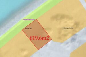 Freehold commercial B3* land sale 619.6m2 onward