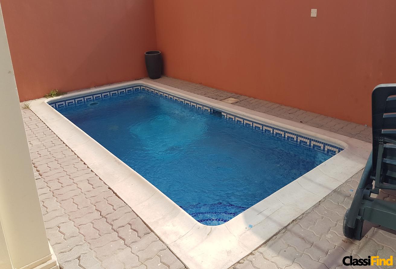 3 Bed Furnished Comp Villa with Pool BD750 incl!