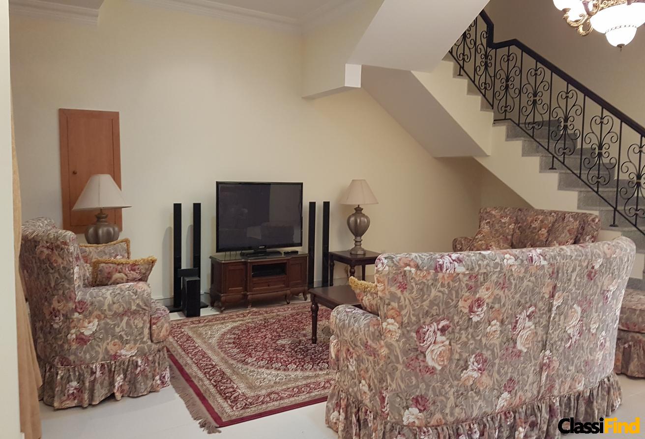 3 Bed Furnished Comp Villa with Pool BD750 incl!