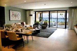 Directly Beach access-view Furnish Duplex 3bed