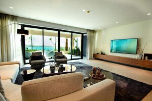 Directly Beach access-view Furnish Duplex 3bed