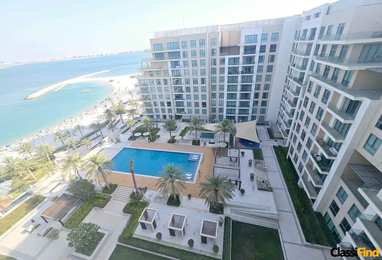 Seaview semi furnish 3bed balcony – Marassi Shores