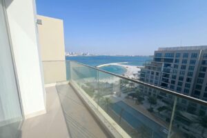 Seaview semi furnish 3bed balcony – Marassi Shores