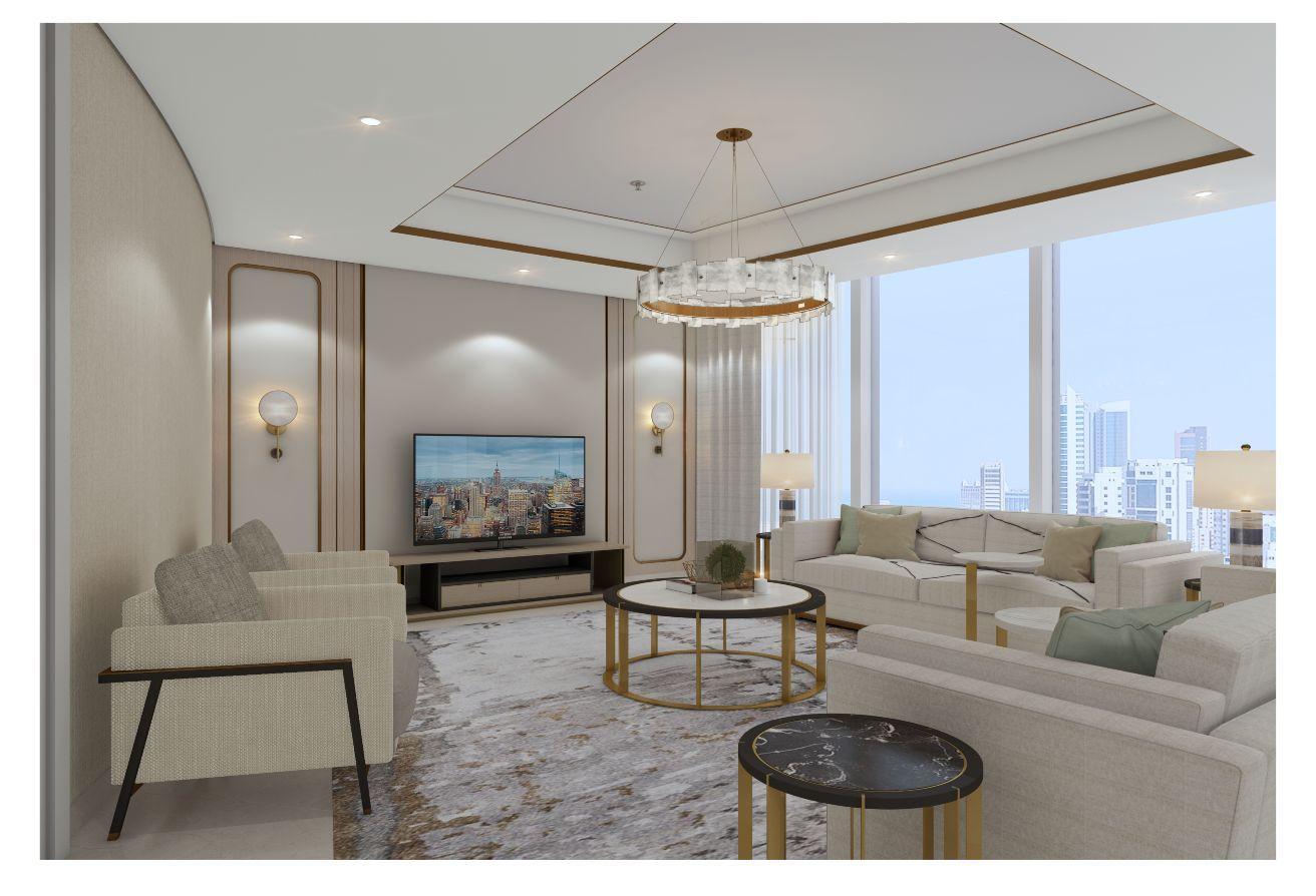 Downtown Manama Luxury Penthouse-5year payment pl