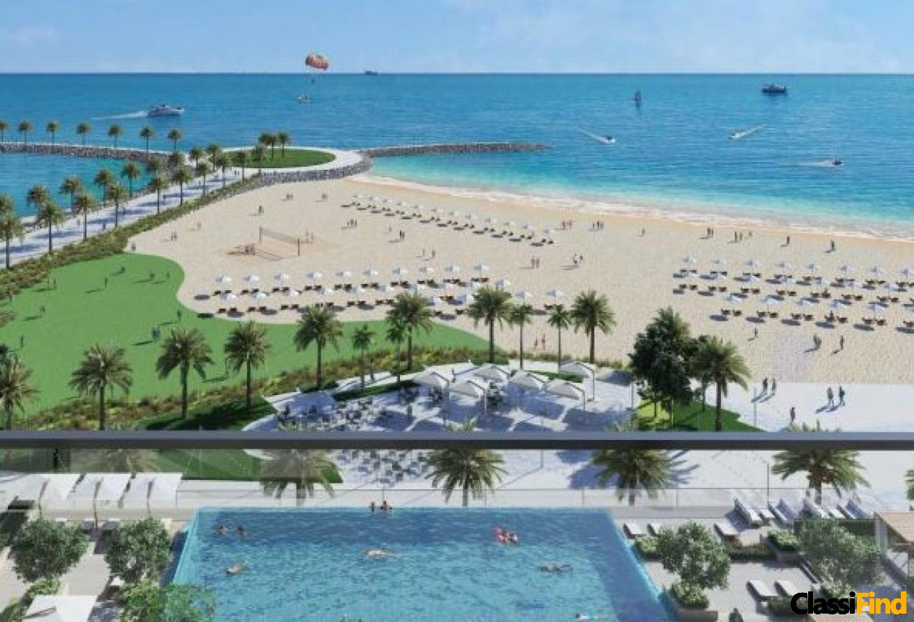 1br apartment with 2years payment plan- Beach acc