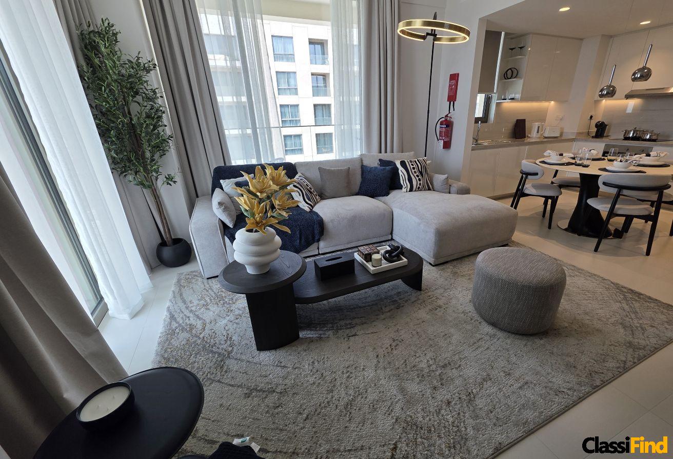 1br apartment with 2years payment plan- Beach acc