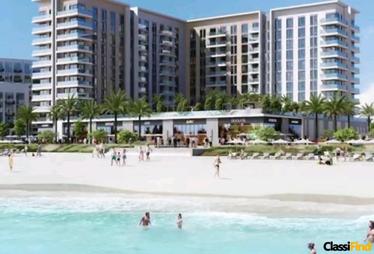1br apartment with 2years payment plan- Beach acc
