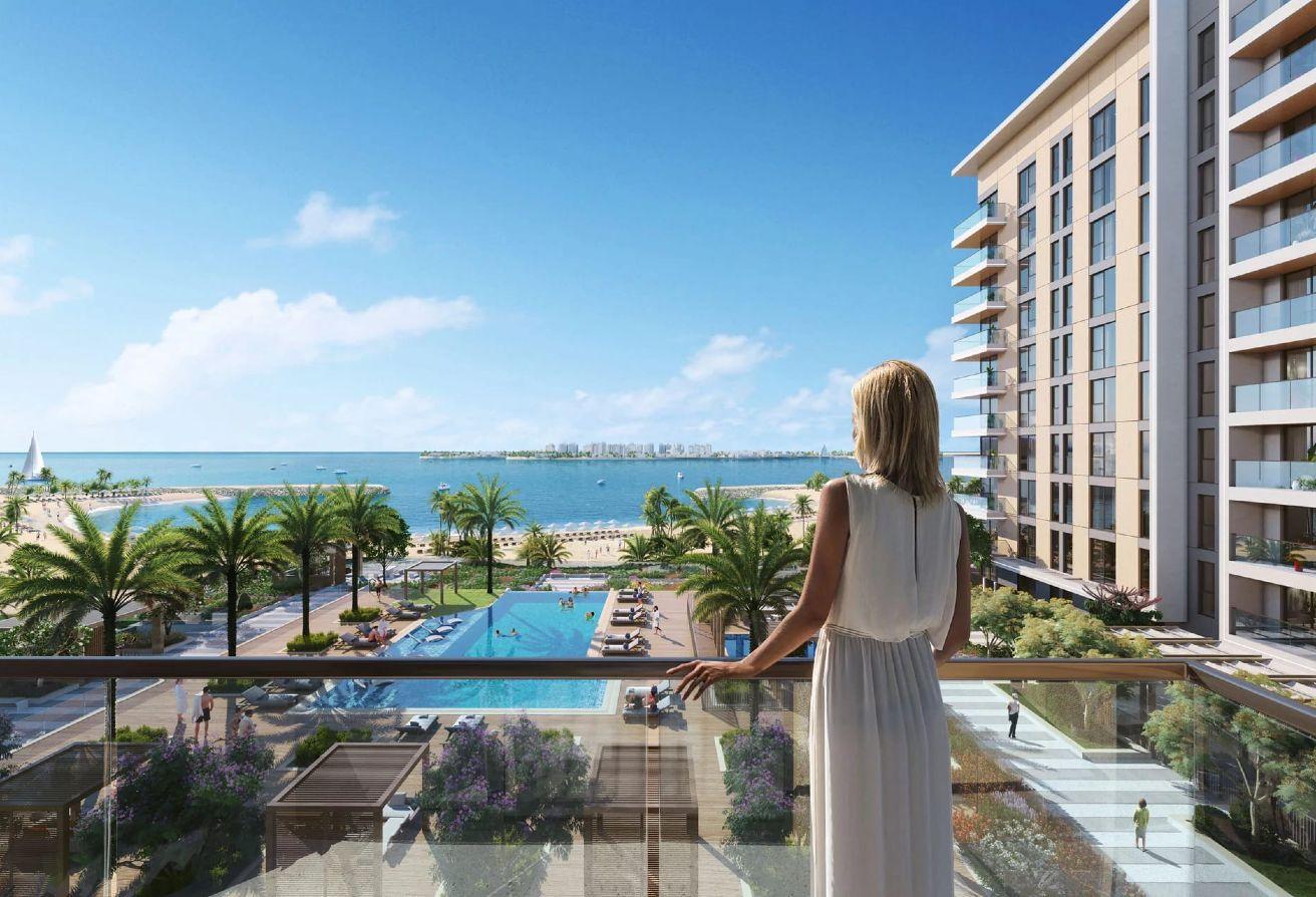 3br Directly Beach+ pool view-2years payment plan