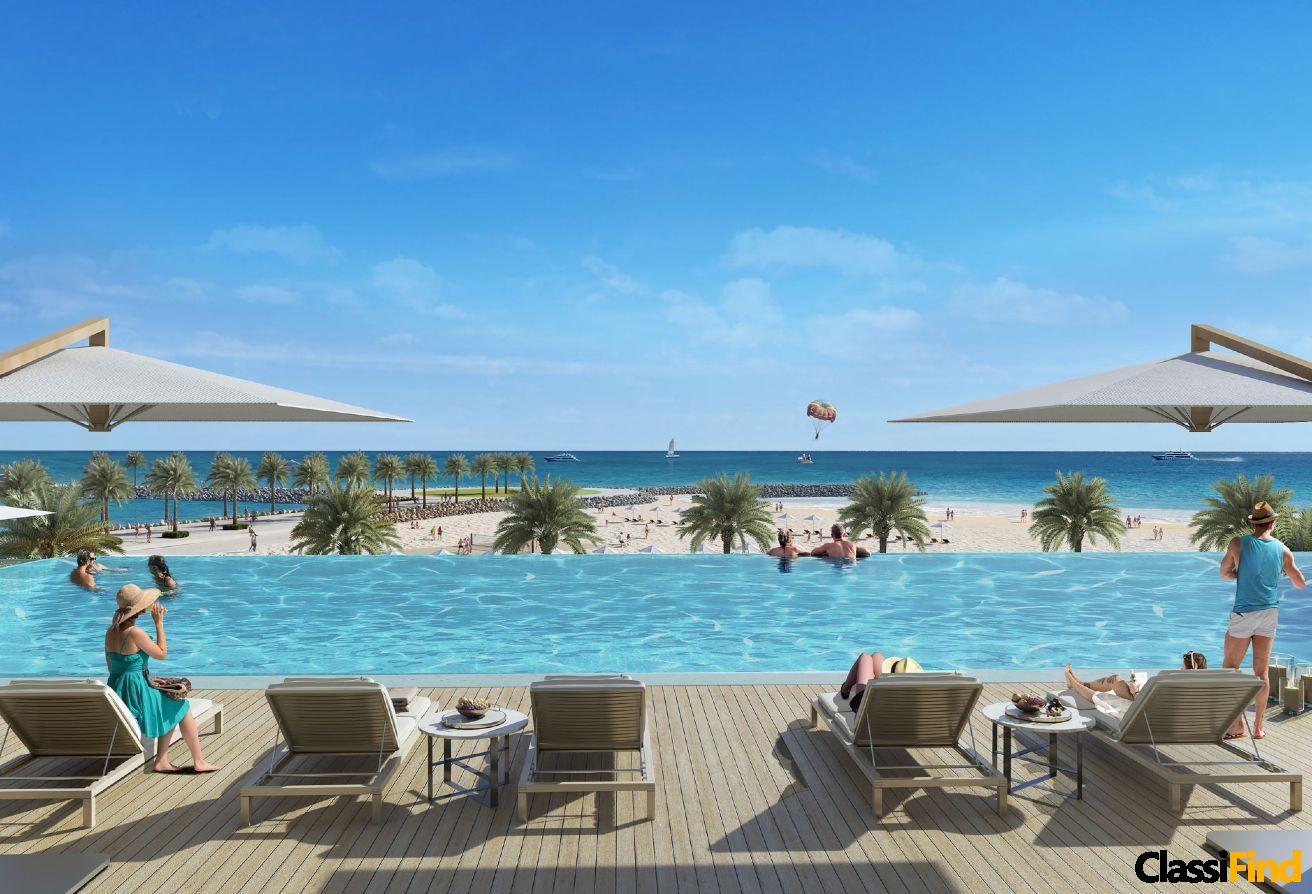 Golden Visa Eligible -1BR Beachfront Investment