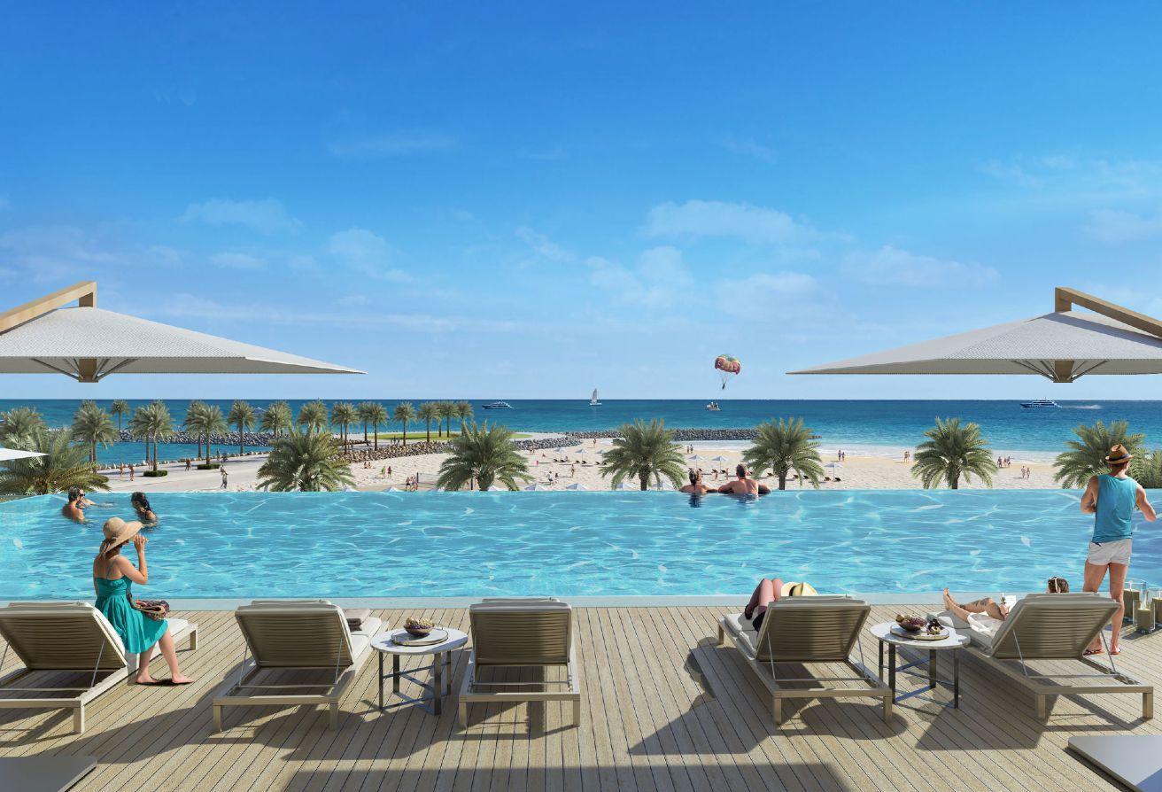 Golden Visa Eligible -1BR Beachfront Investment
