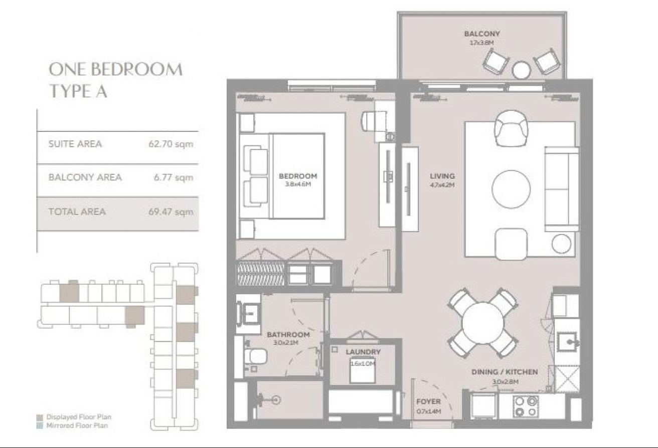 Golden Visa Eligible -1BR Beachfront Investment