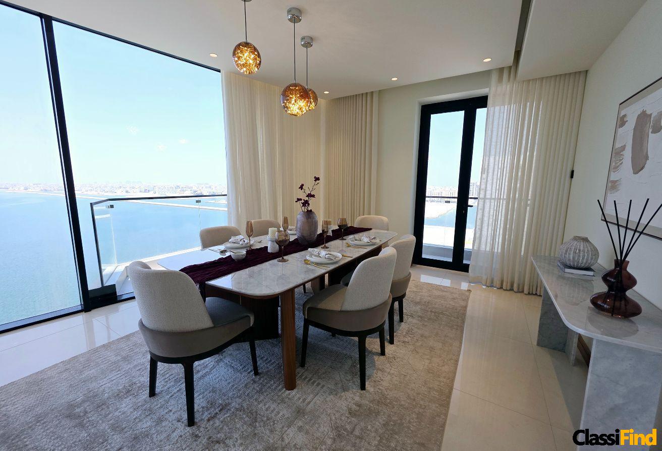 Seaview -Spacious Family Apartment with Rooftop