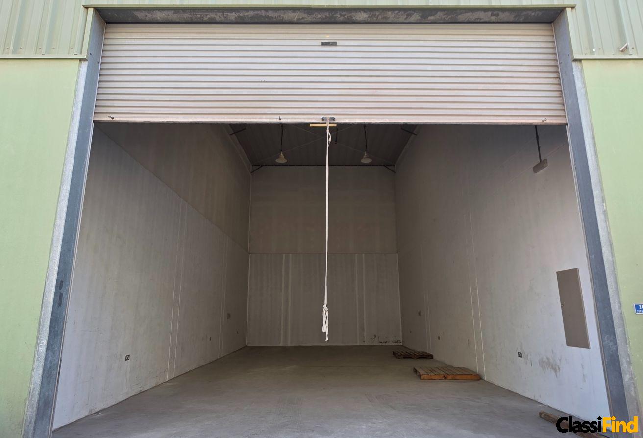 Hidd- 3-Phase Power warehouse/Workshop for Rent