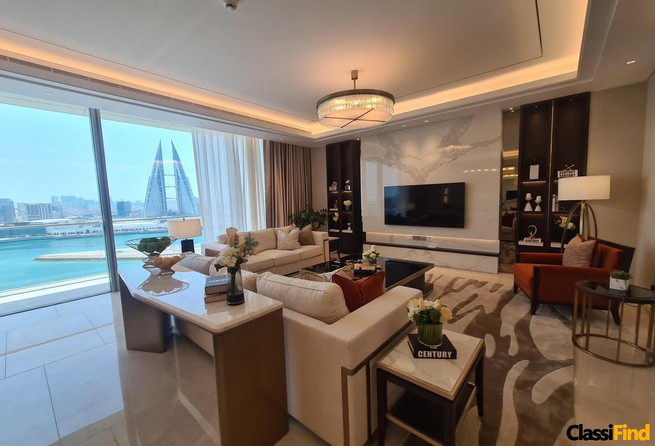 Bahrain Bay-Luxurious 3.5br Panoramic view apart