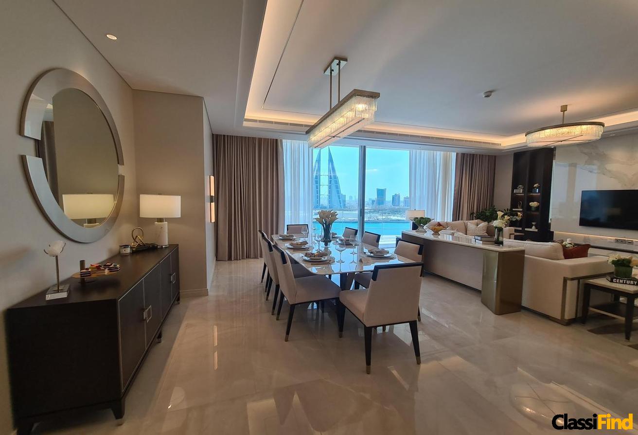 Bahrain Bay-Luxurious 3.5br Panoramic view apart