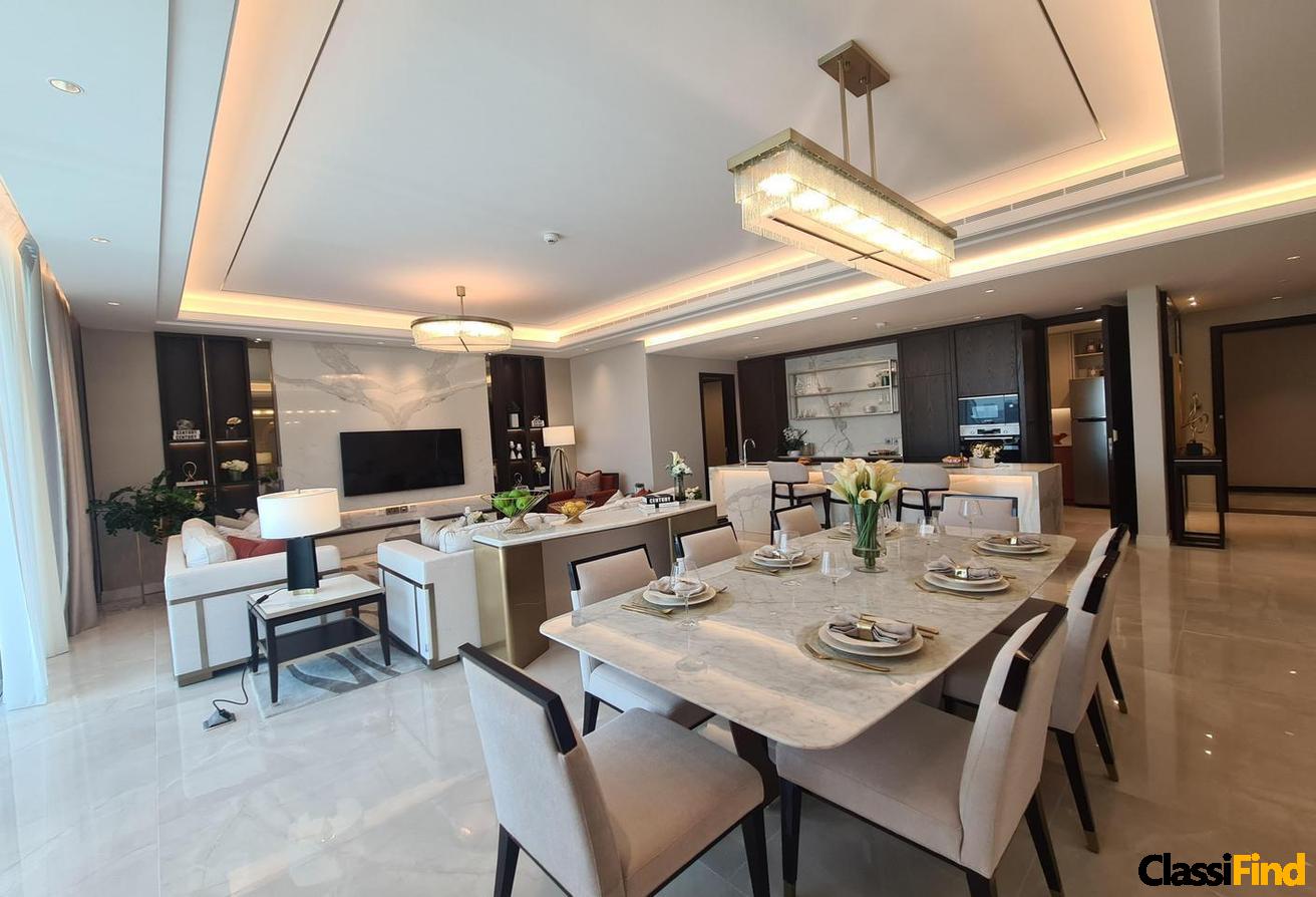 Bahrain Bay-Luxurious 3.5br Panoramic view apart