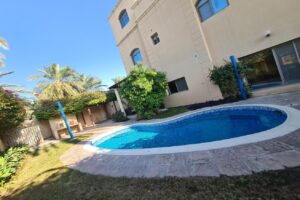 Elegant 5bed furnished villa pvt pool garden -comp