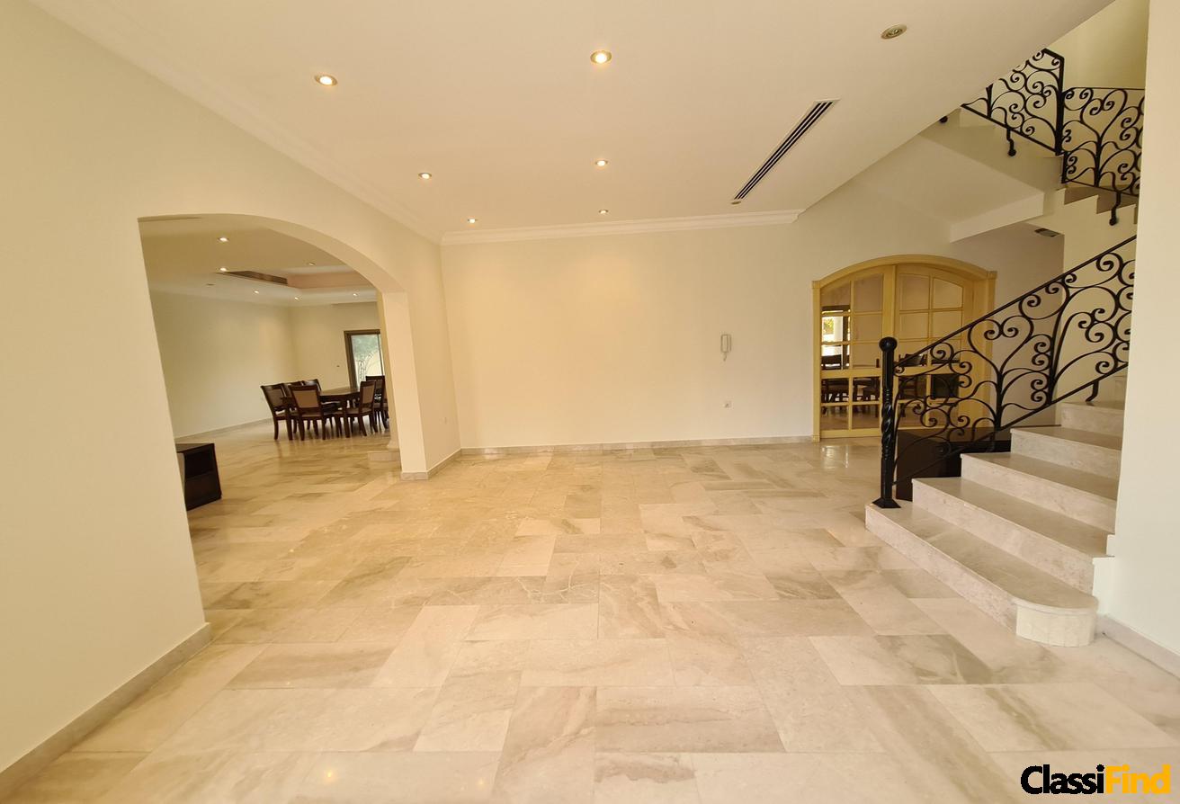 Elegant 5bed furnished villa pvt pool garden -comp