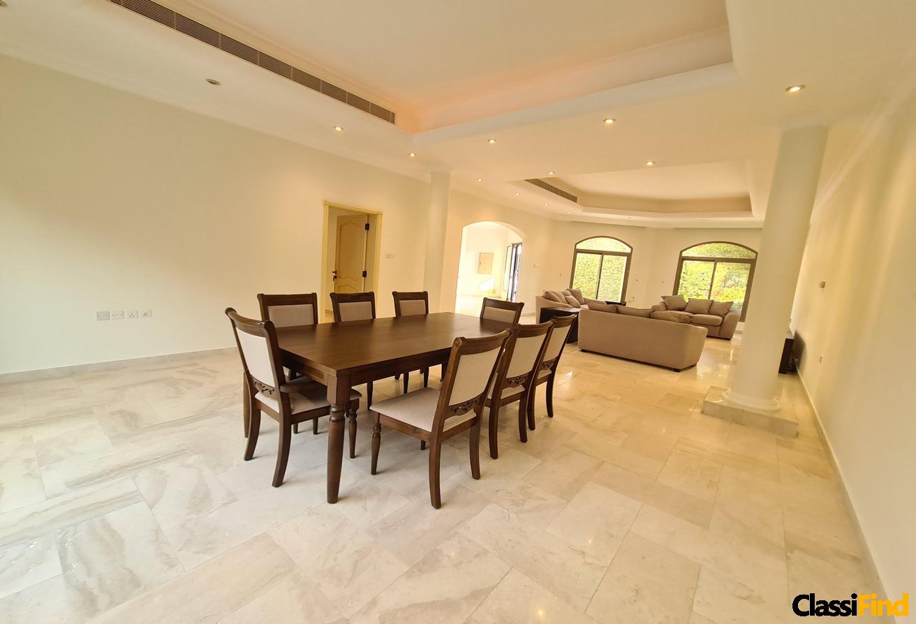 Elegant 5bed furnished villa pvt pool garden -comp