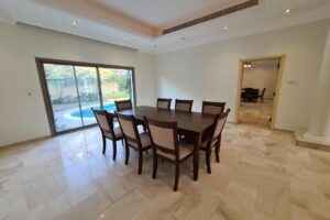 Elegant 5bed furnished villa pvt pool garden -comp