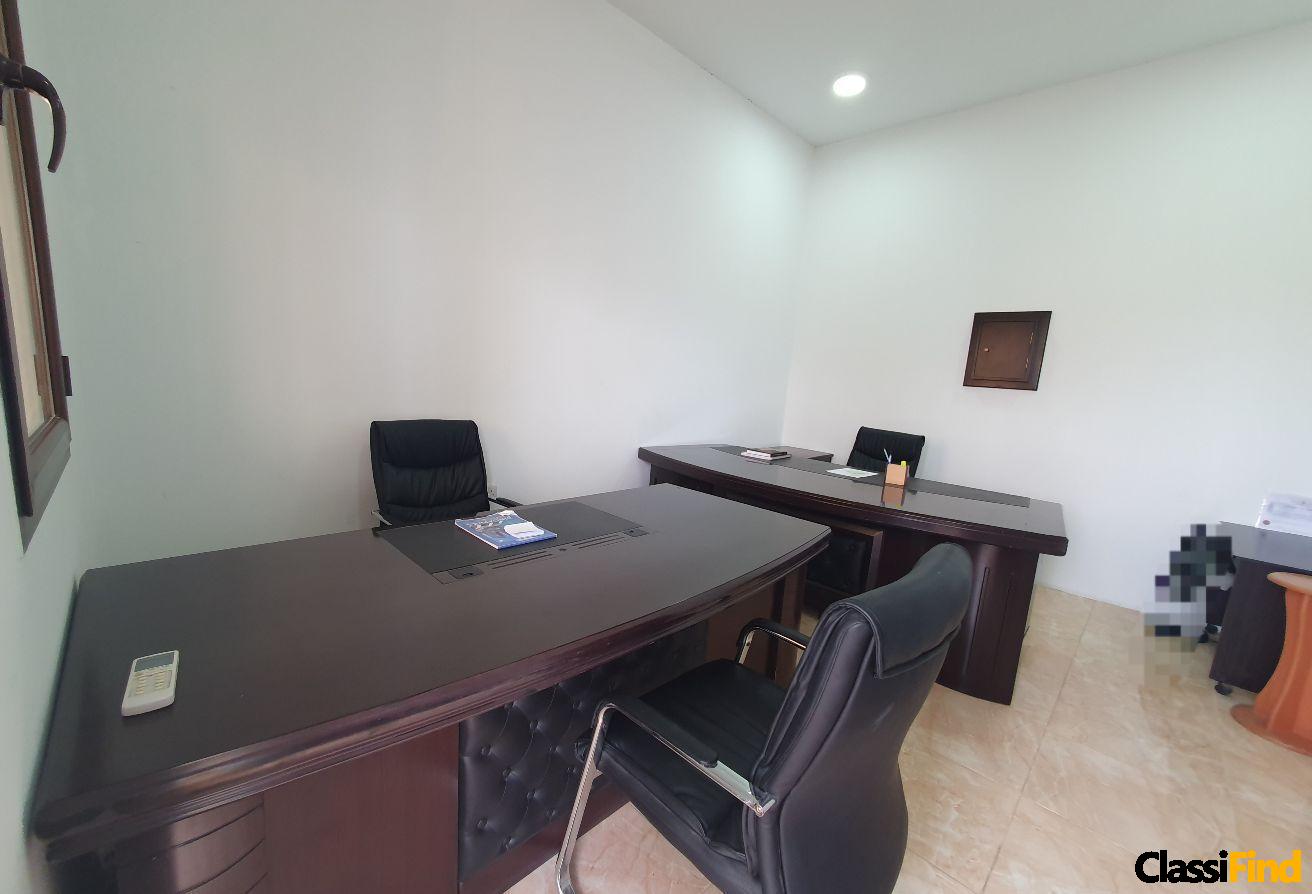 20m² Office Space for Rent with address card