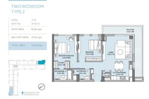 2br apart with Beach access-2 years Payment plan