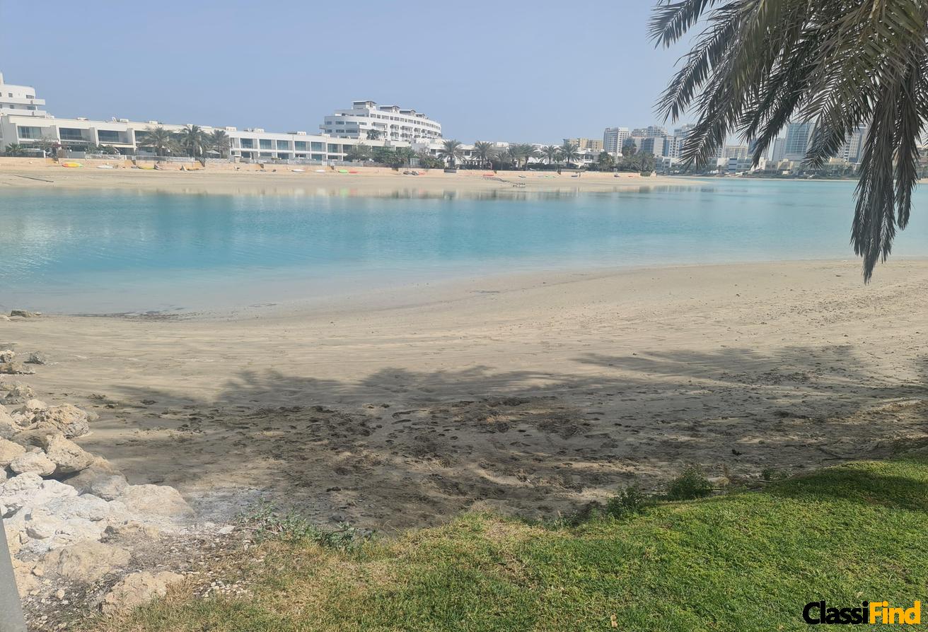 Beach access-Amwaj 3bed Townhouse villa comp