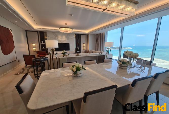 sea view-3.5br in Bahrain bay – Panoramic view
