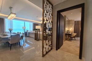 sea view-3.5br in Bahrain bay – Panoramic view