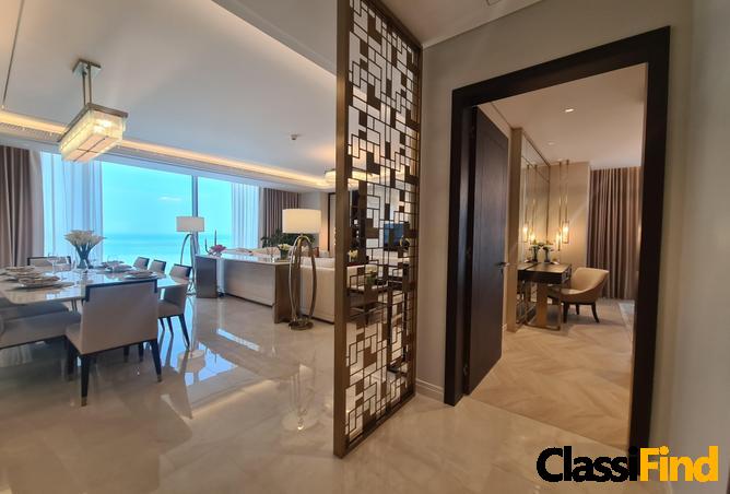 sea view-3.5br in Bahrain bay – Panoramic view