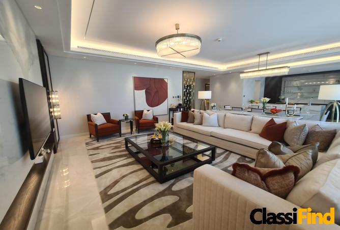 sea view-3.5br in Bahrain bay – Panoramic view