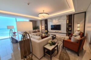 sea view-3.5br in Bahrain bay – Panoramic view