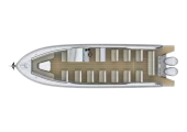 Suprema 36 Passenger Boat Soft-Top