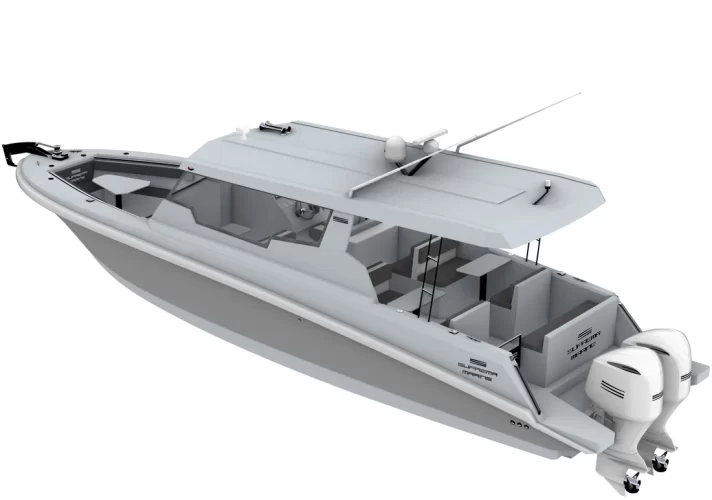 Suprema 36 Passenger Boat Hard-Top