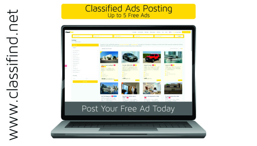 Looking for a used car, boat, or house? Search the ClassiFind Ads