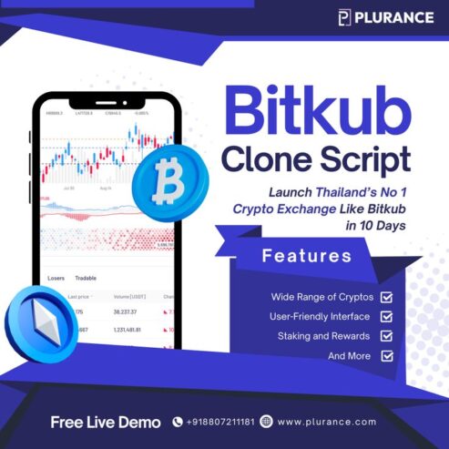 Create your seamless crypto exchange with bitkub clone script