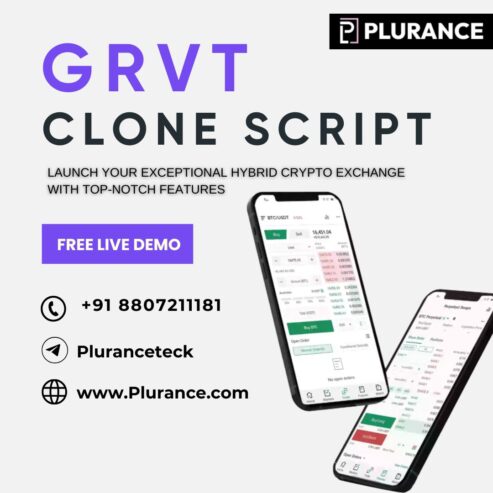 Create your robust hybrid crypto exchange with GRVT clone script