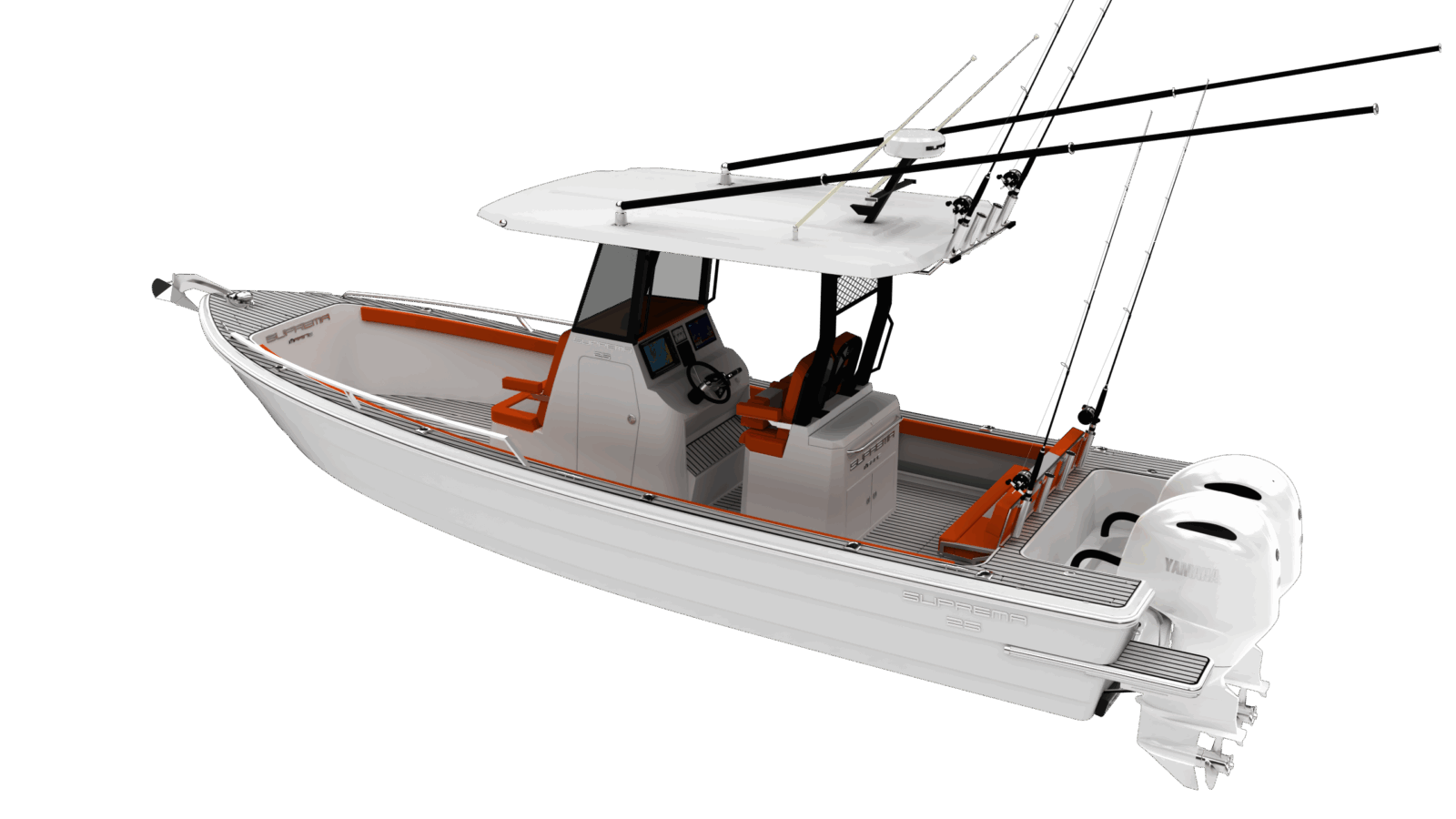 Suprema 25 Explorer – Open Deck – Hard-Top – Custom