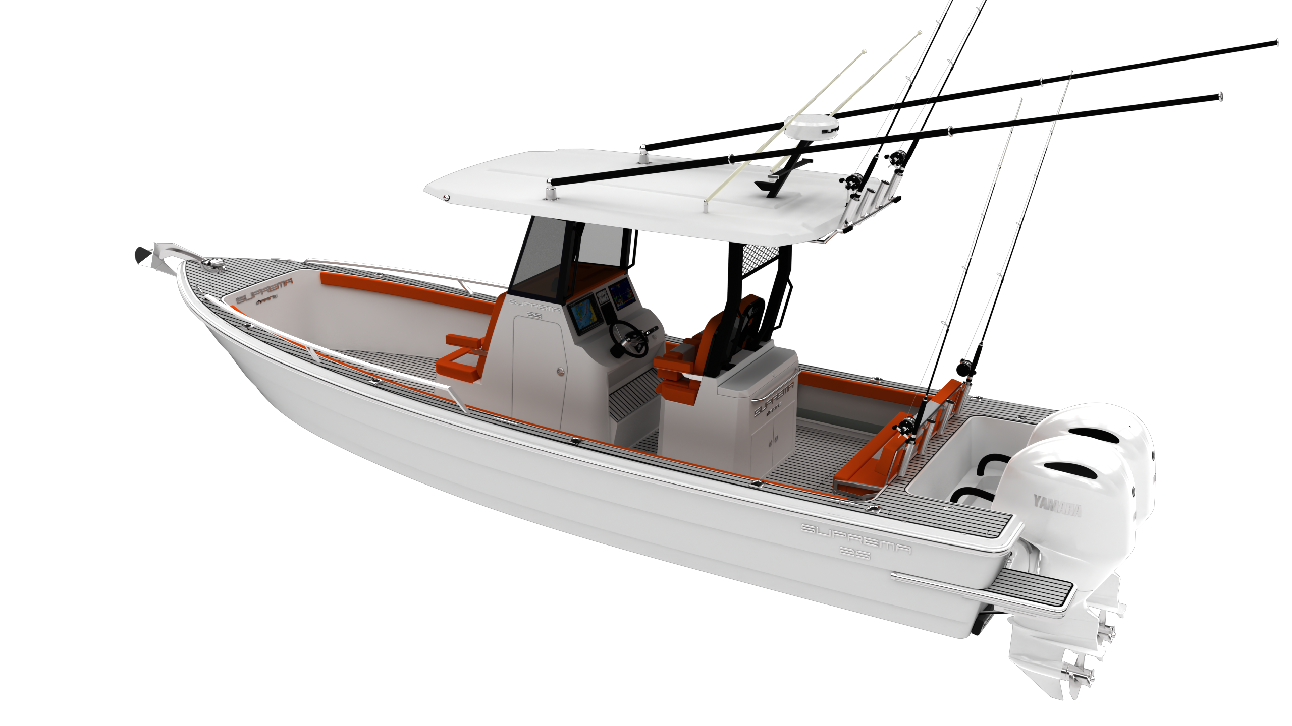 Suprema 25 Explorer – Open Deck – Hard-Top – Custom