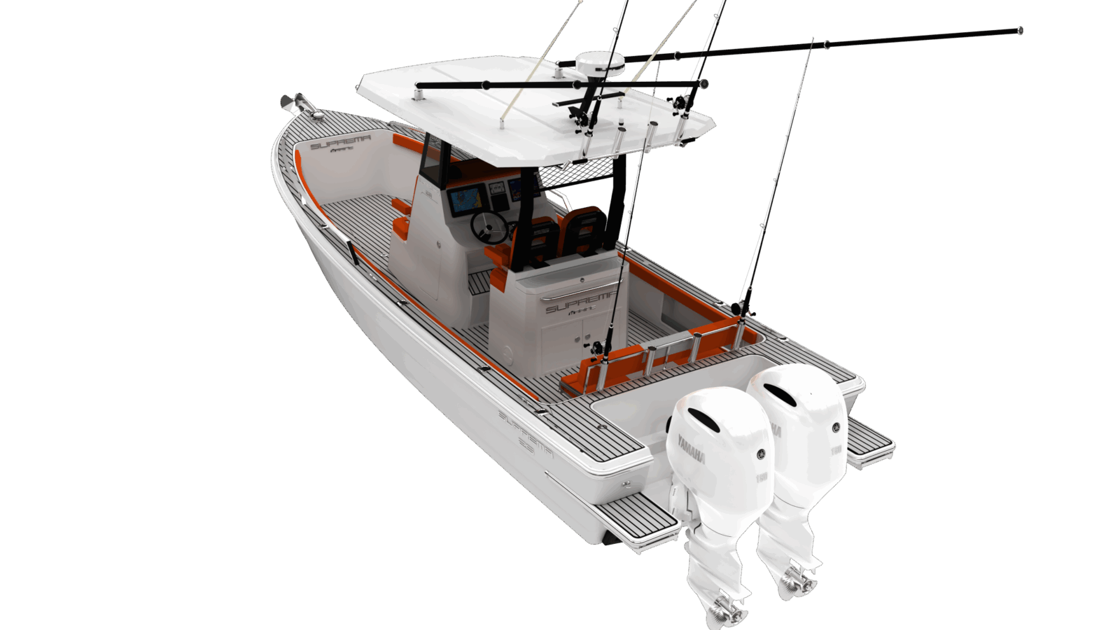 Suprema 25 Explorer – Open Deck – Hard-Top – Custom