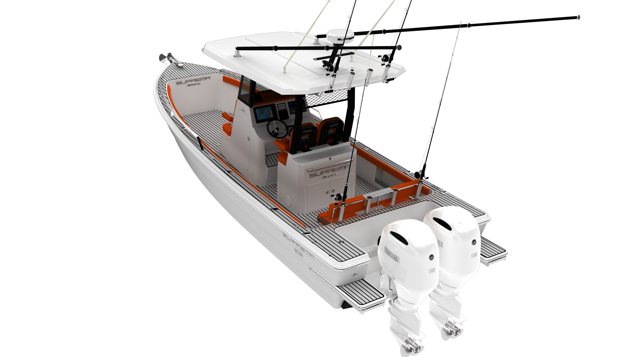Suprema 25 Explorer – Open Deck – Hard-Top – Custom