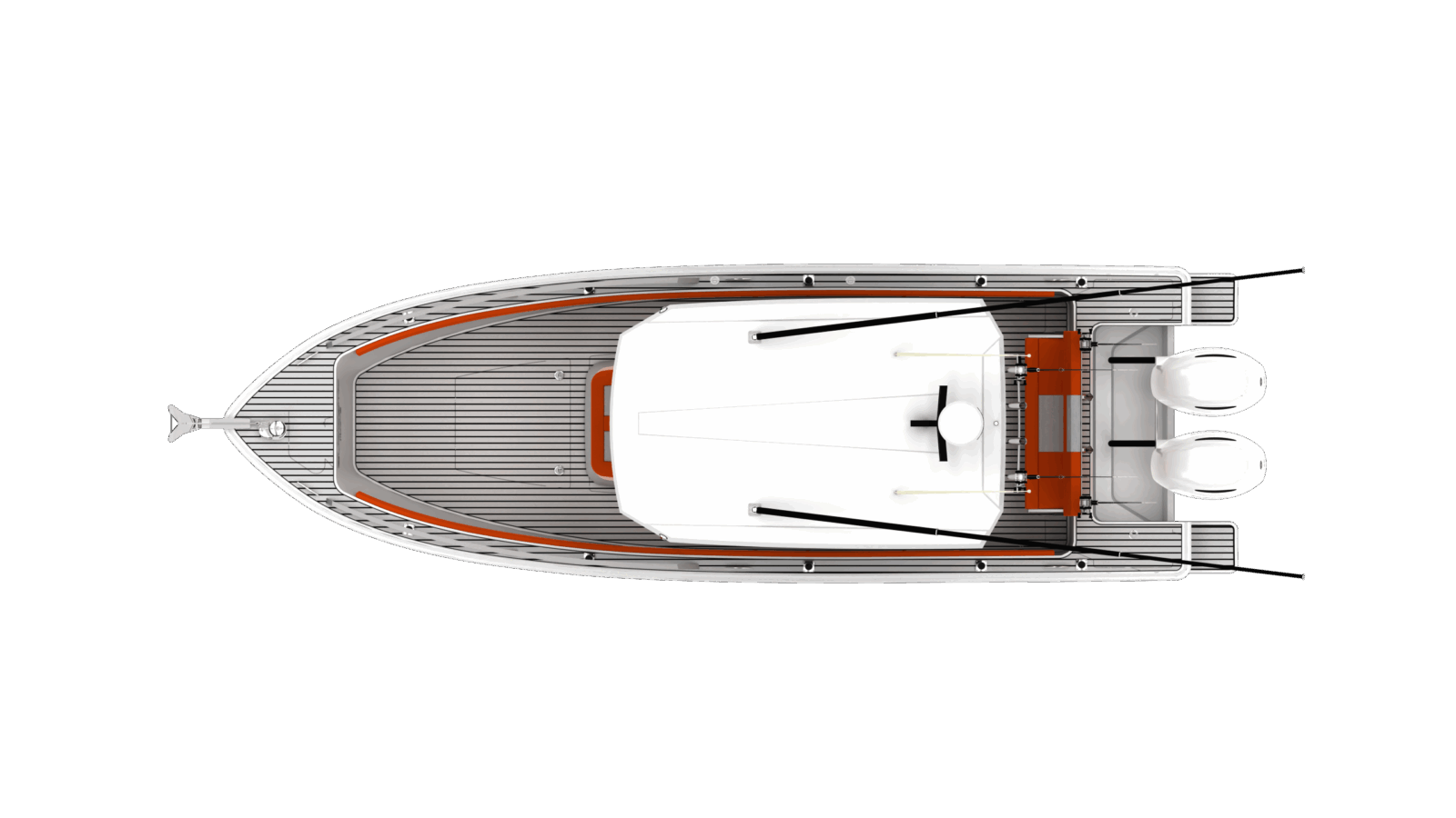 Suprema 25 Explorer – Open Deck – Hard-Top – Custom