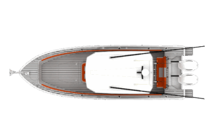 Suprema 25 Explorer – Open Deck – Hard-Top – Custom