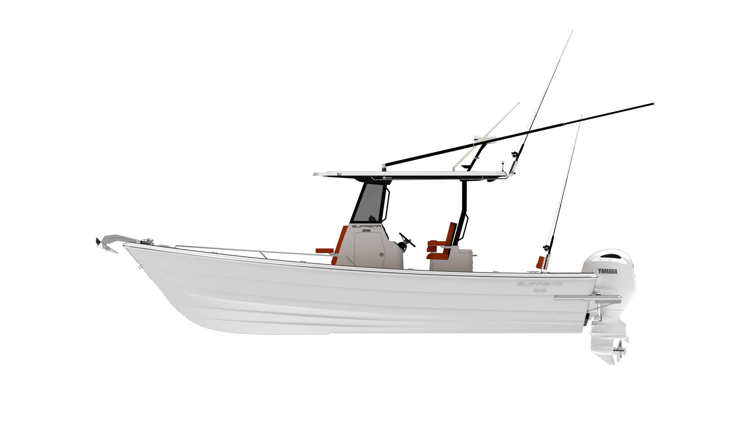 Suprema 25 Explorer – Open Deck – Hard-Top – Custom