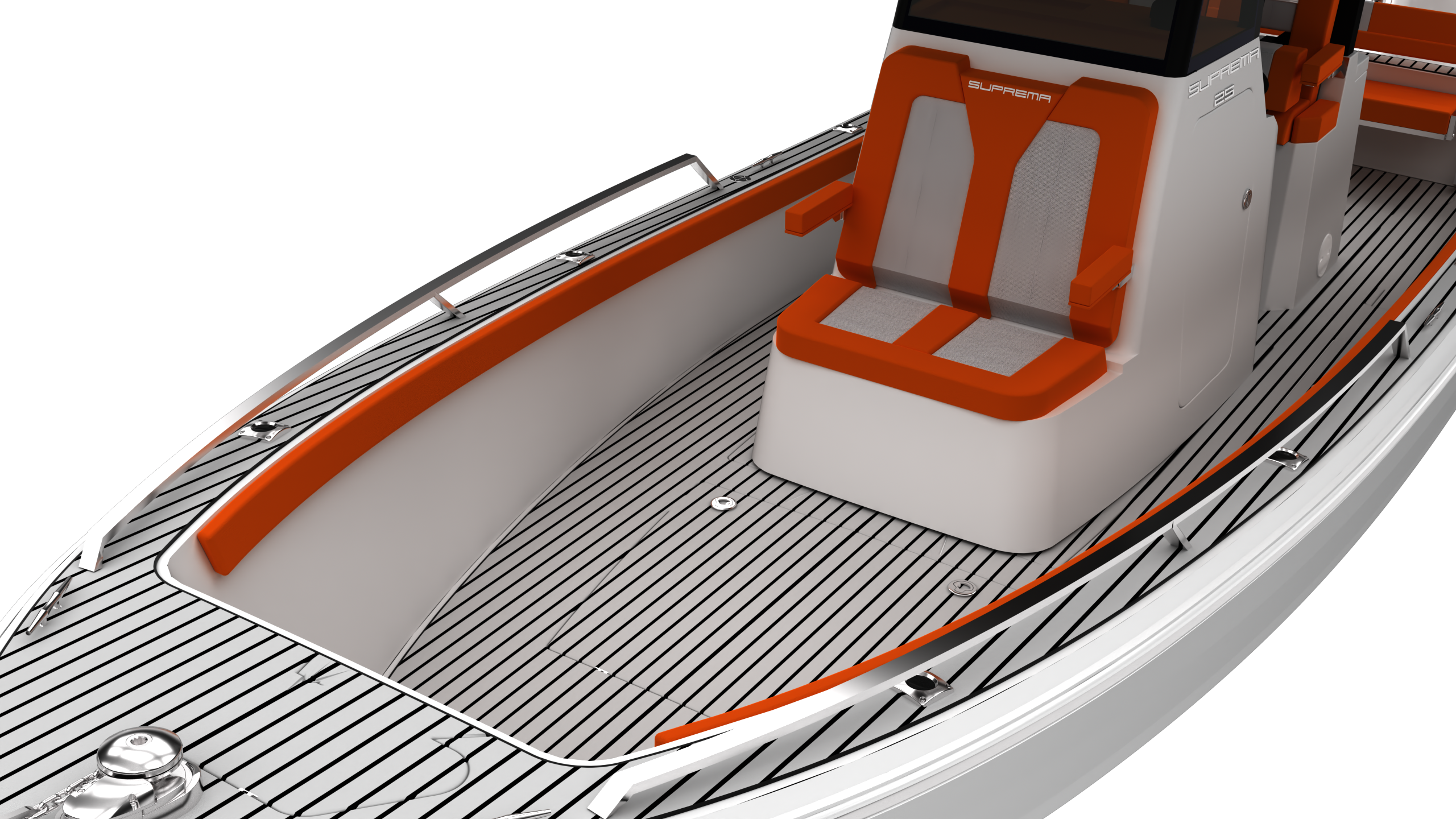 Suprema 25 Explorer – Open Deck – Hard-Top – Custom