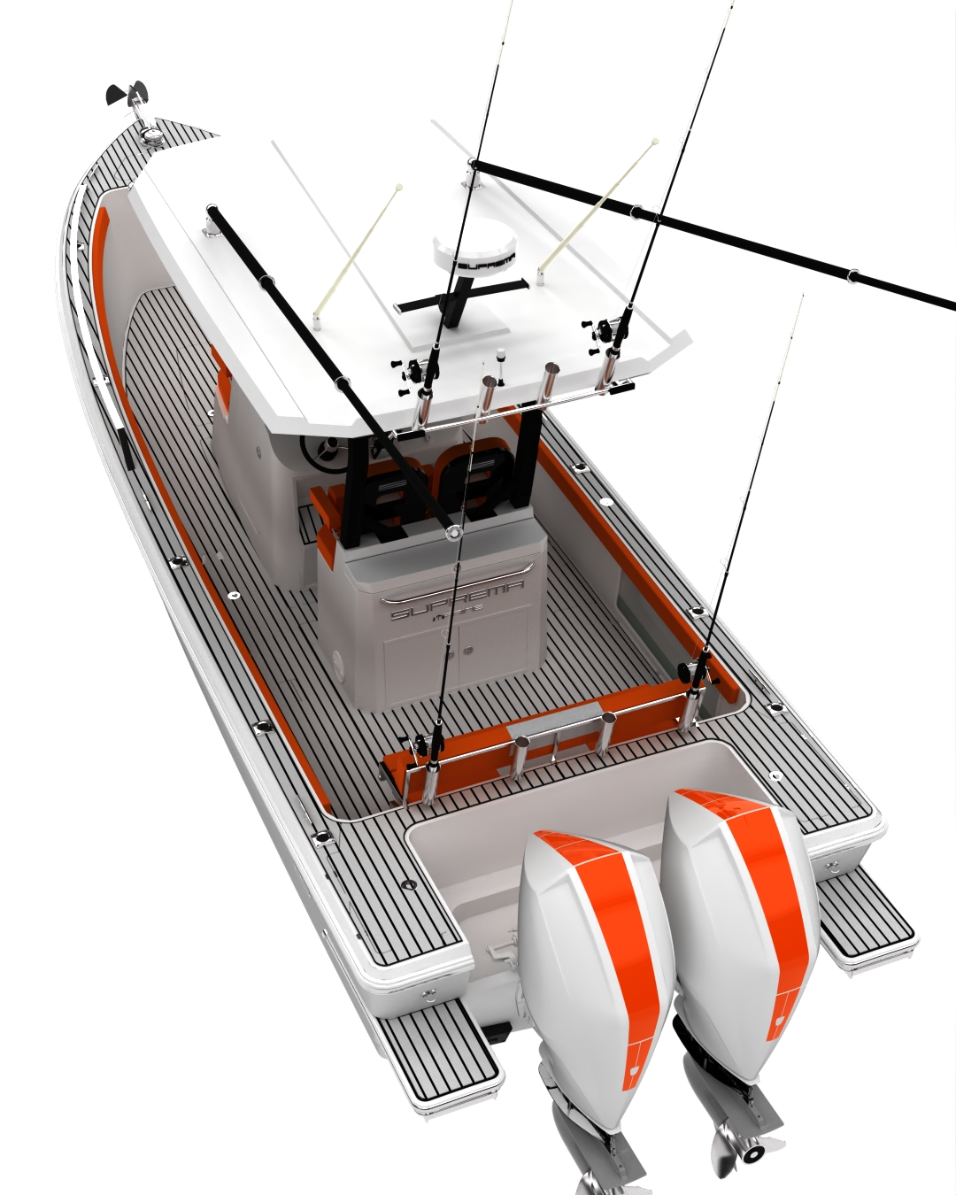 Suprema 25 Explorer – Open Deck – Hard-Top – Custom