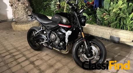 2024 Triumph Trident 660 Motorcycle for Sale: Excellent Condition, Low Mileage